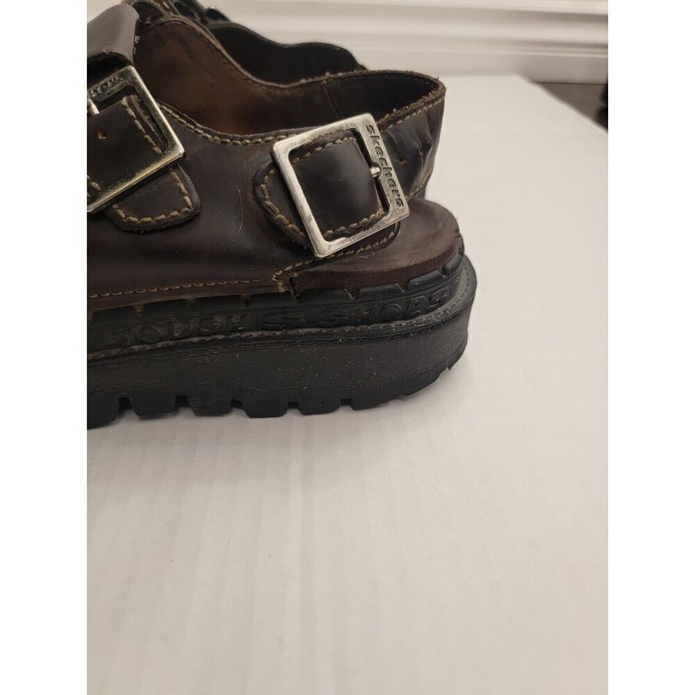 Sketchers Womens Size 10 Vintage 90s Jammers Sandals Tough Shoes Chunky Platform - Picture 4 of 11